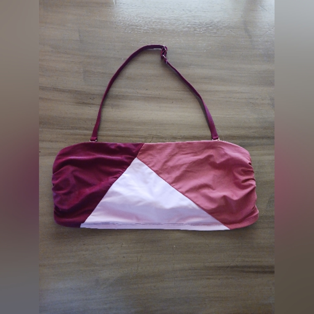 🎈3/$10 Sale🎈Bikini Top Women 2X Wine Pink Burnt Orange Cute Beach